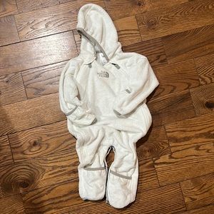 North Face Winter Onsie 6-12months